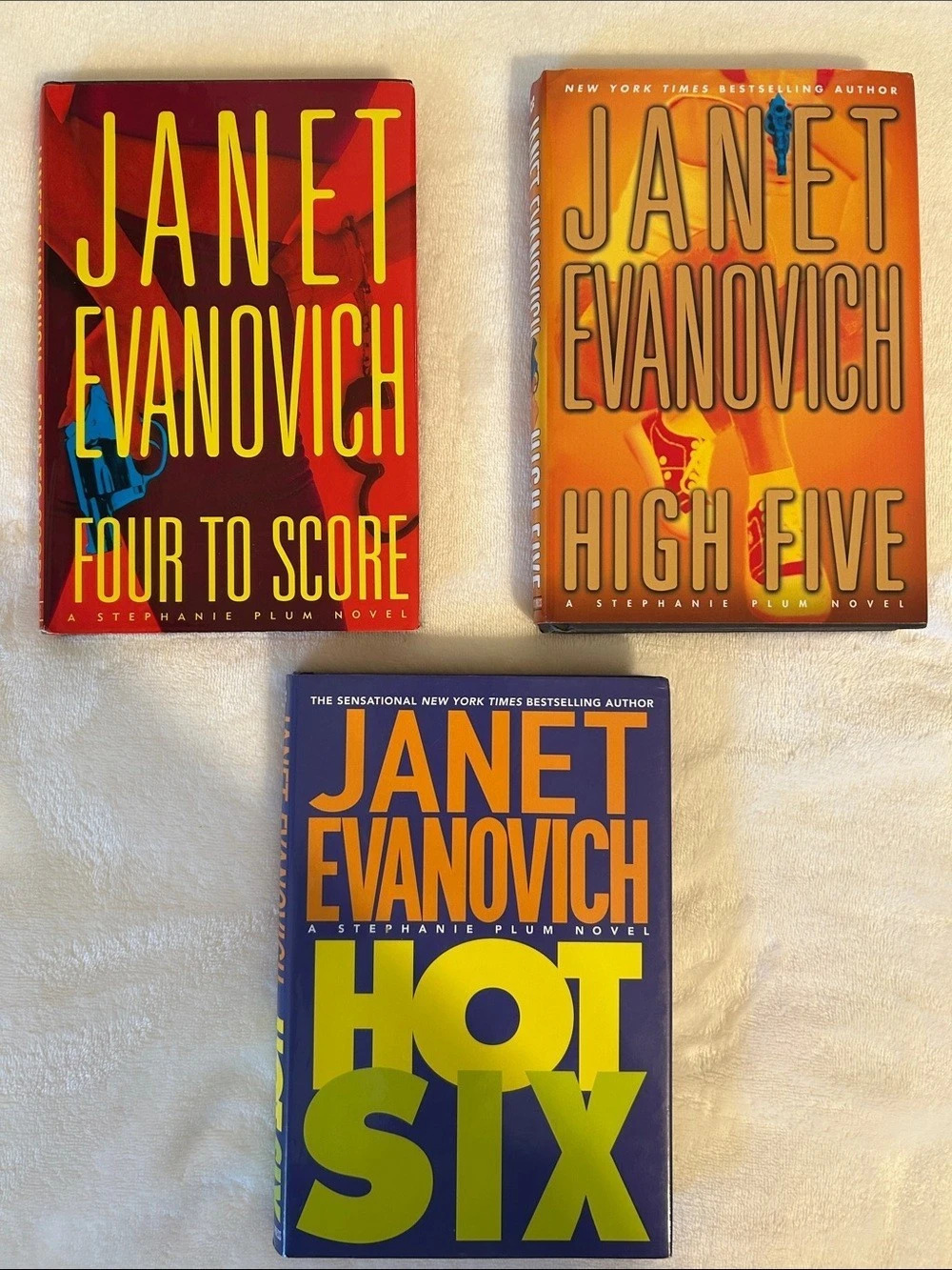 Janet Evanovich Stephanie Plum Novels Set of 3 Books